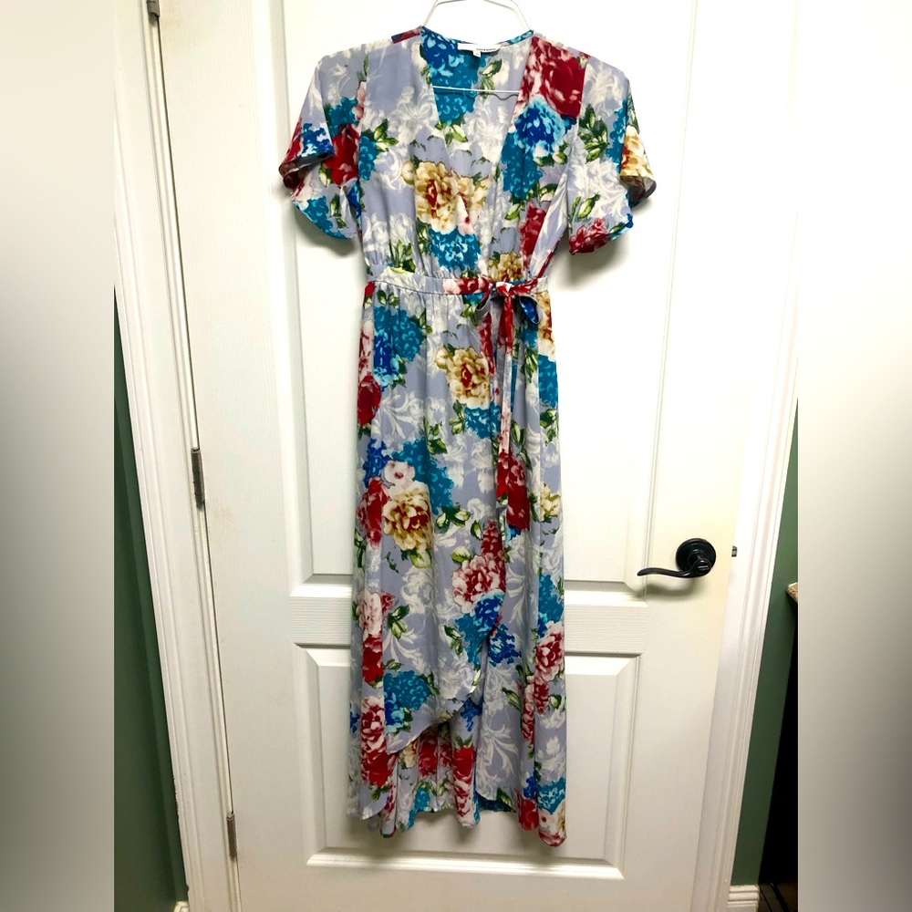 June & Hudson floral wrap dress XS from Nordstrom